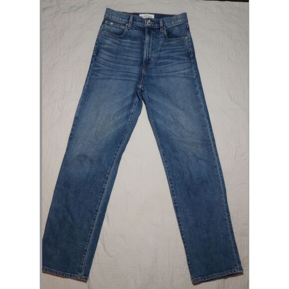 SLVRLAKE high rise straight leg worn in jeans sz 27 - Picture 2 of 9